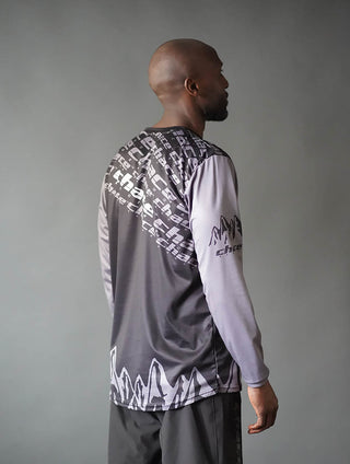 MTB Jersey Black and Grey 55