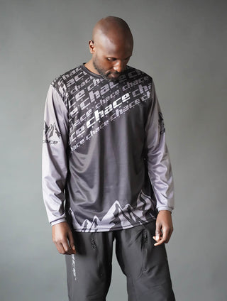 MTB Jersey Black and Grey