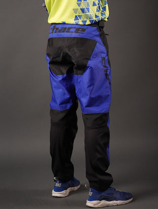 MTB pants in Black & Blue ee
