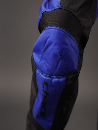 MTB pants in Black & Blue 4
