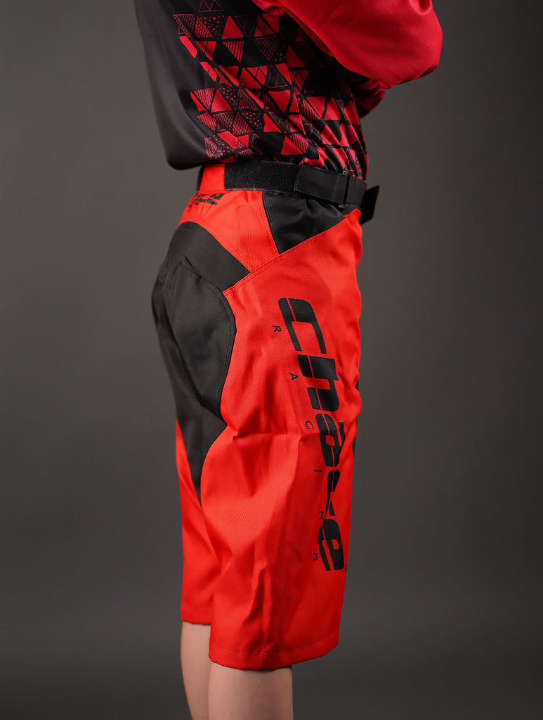 MTB Shorts in Black & Red 3