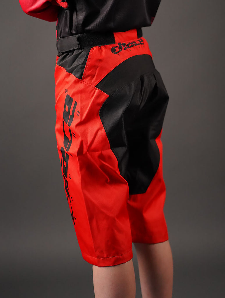 MTB Shorts in Black & Red 7