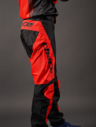 MTB pants in Black & Red 4