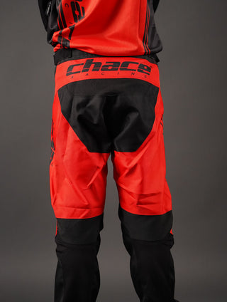 MTB pants in Black & Red 5