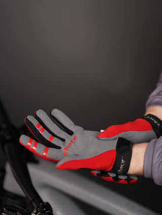 Red Logo Gloves 5