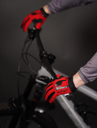 Red Logo Gloves 6