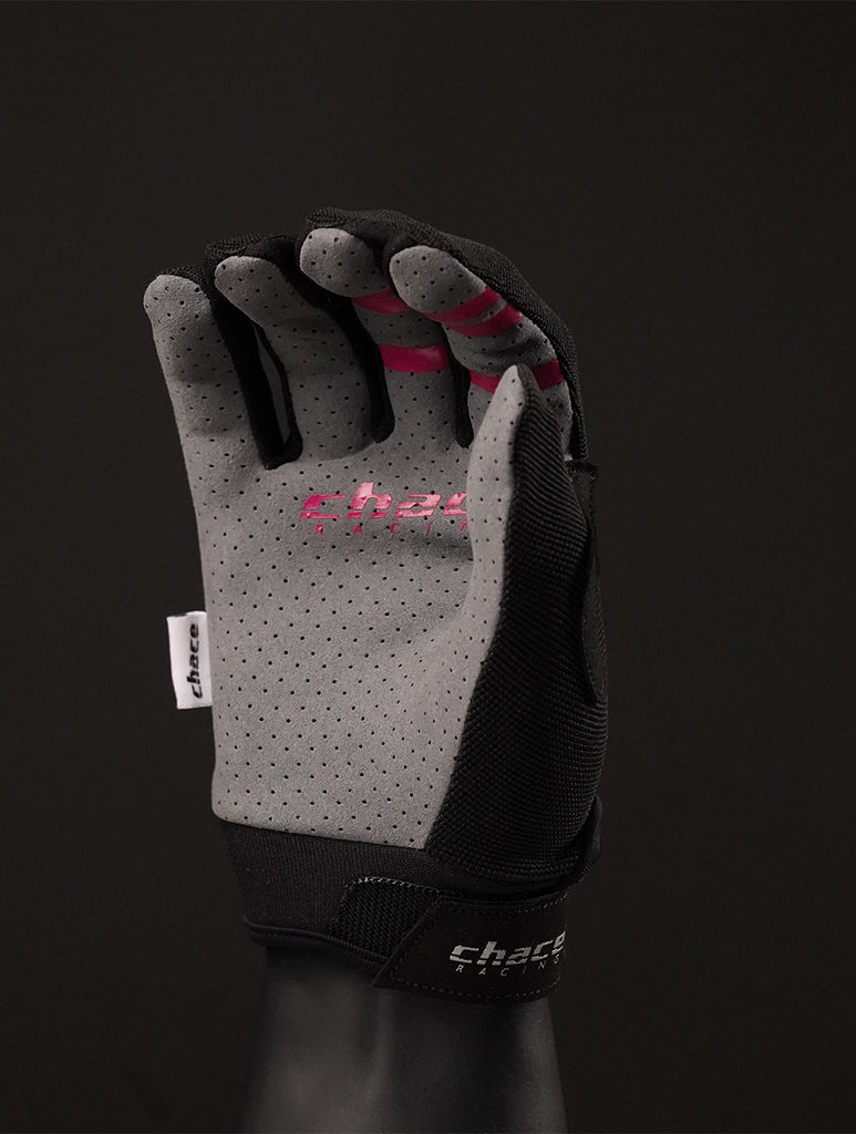 Pink Logo Gloves 3