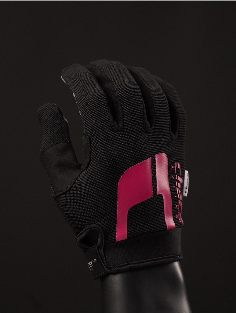Pink Logo Gloves 1