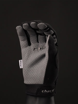 Black & Grey Logo Gloves 6