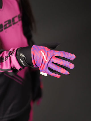 Full Finger Pink & Purple Gloves 6