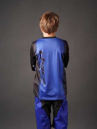 Boys Blue MTB Jersey 6