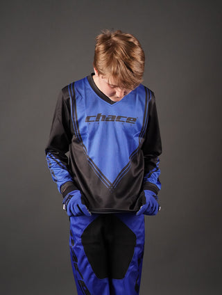 Boys Blue MTB Jersey 4