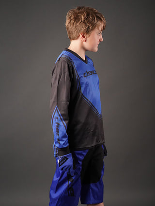 Boys Blue MTB Jersey 3