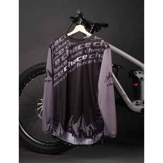 MTB Jersey Black and Grey 7
